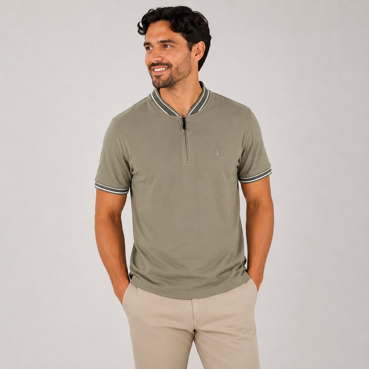 CAMISA POLO CUELLO CHINO VAN HEUSEN