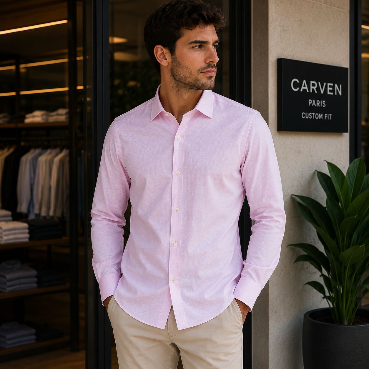 CAMISA MANGA LARGA CARVEN